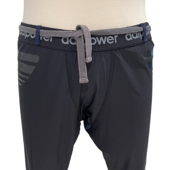 Adidas Adipower Compression Pants Athletic Running Gym Fitness Exercise Workout - Picture 4 of 11